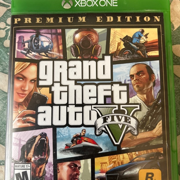 Brand new/not been used yet Grand theft auto V premium edition for the Xbox one - Picture 1 of 6